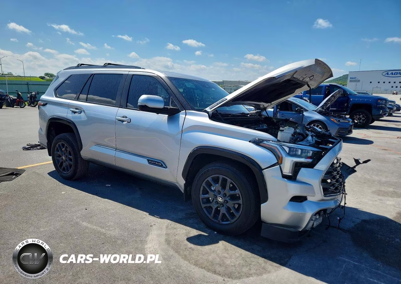 2025 Toyota Sequoia Platinum VIN:7SVAAABA9SX054507 - 4