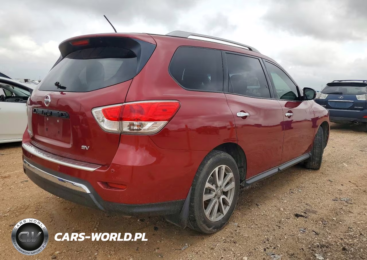 2015 Nissan Pathfinder Sv VIN:5N1AR2MN8FC606208 - 3