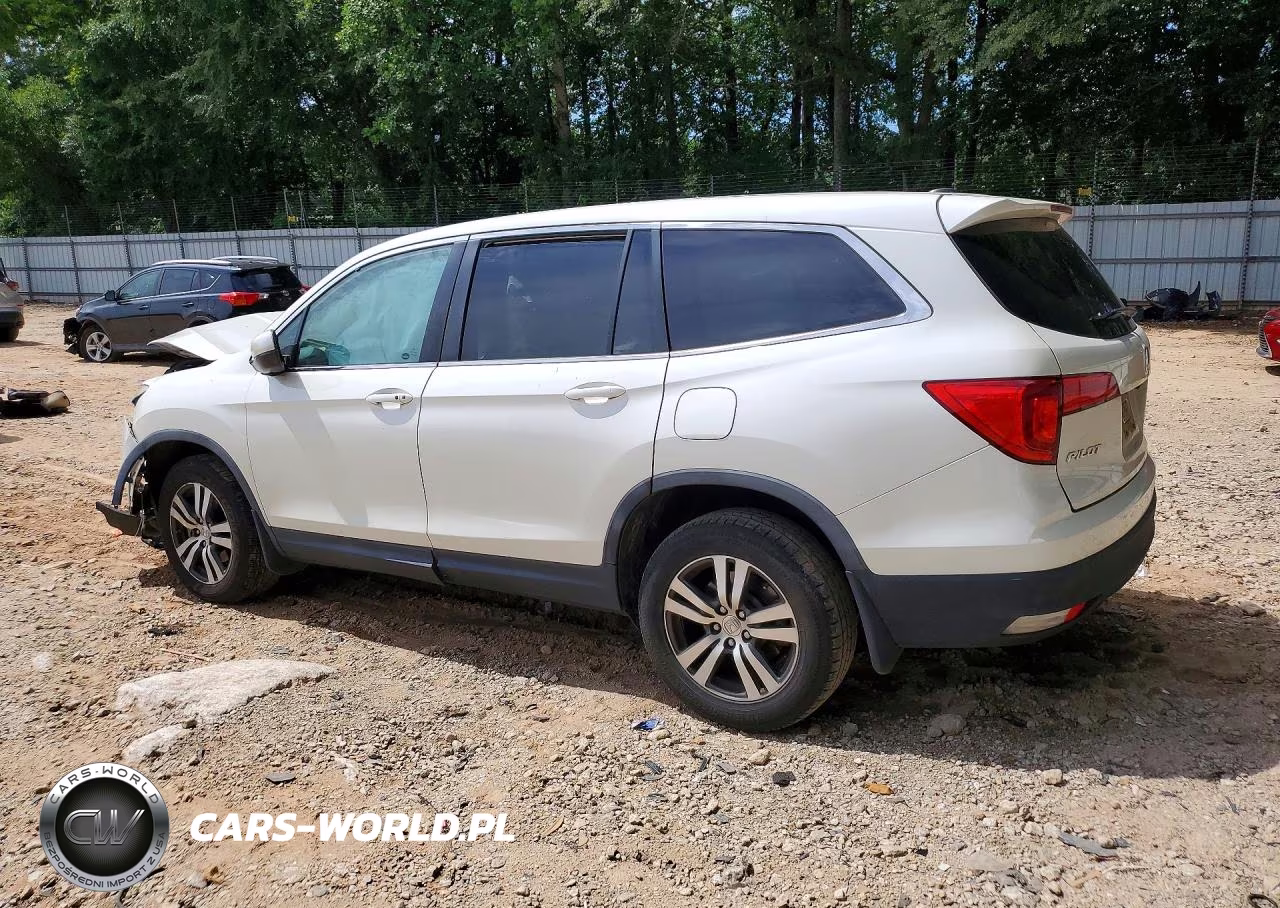 2016 Honda Pilot Exl VIN:5FNYF6H51GB038787 - 2