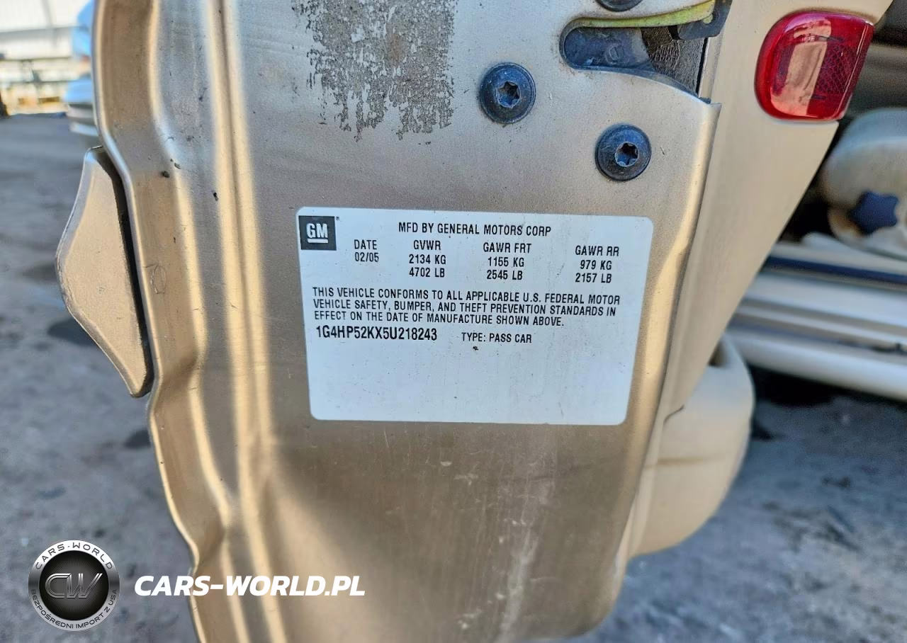 2005 Buick Lesabre Custom VIN:1G4HP52KX5U218243 - 12