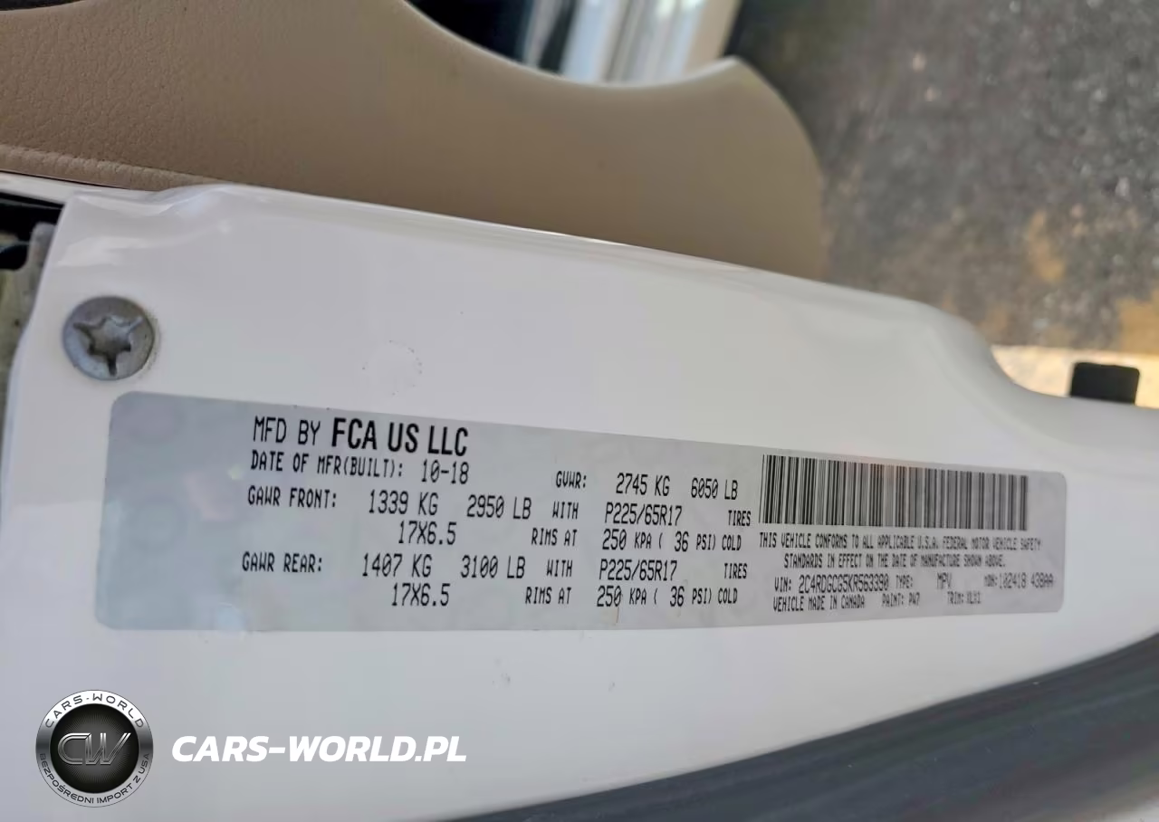 2019 Dodge Grand Caravan Sxt VIN:2C4RDGCG5KR563390 - 13