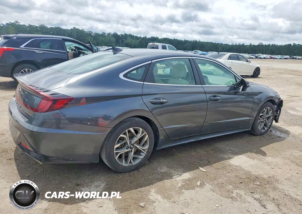 2022 Hyundai Sonata Sel VIN:KMHL14JA0NA206005 - 3