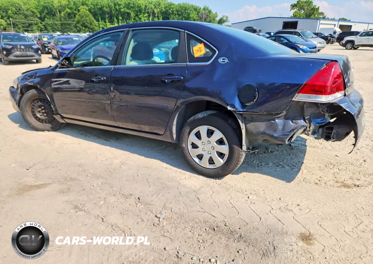 2007 Chevrolet Impala Ls VIN:2G1WB58K179220716 - 2