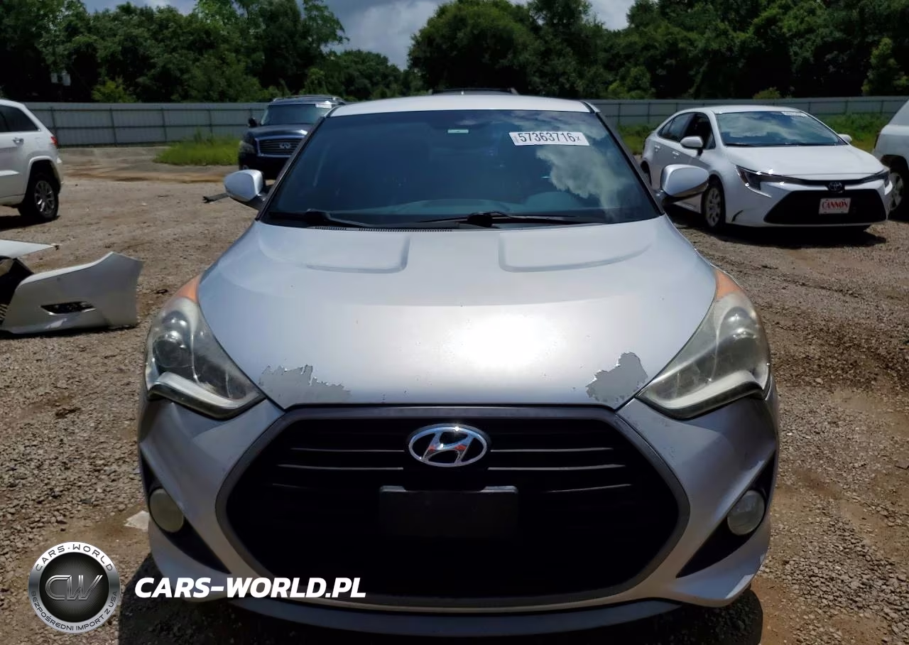 2016 Hyundai Veloster Turbo VIN:KMHTC6AE5GU263455 - 5