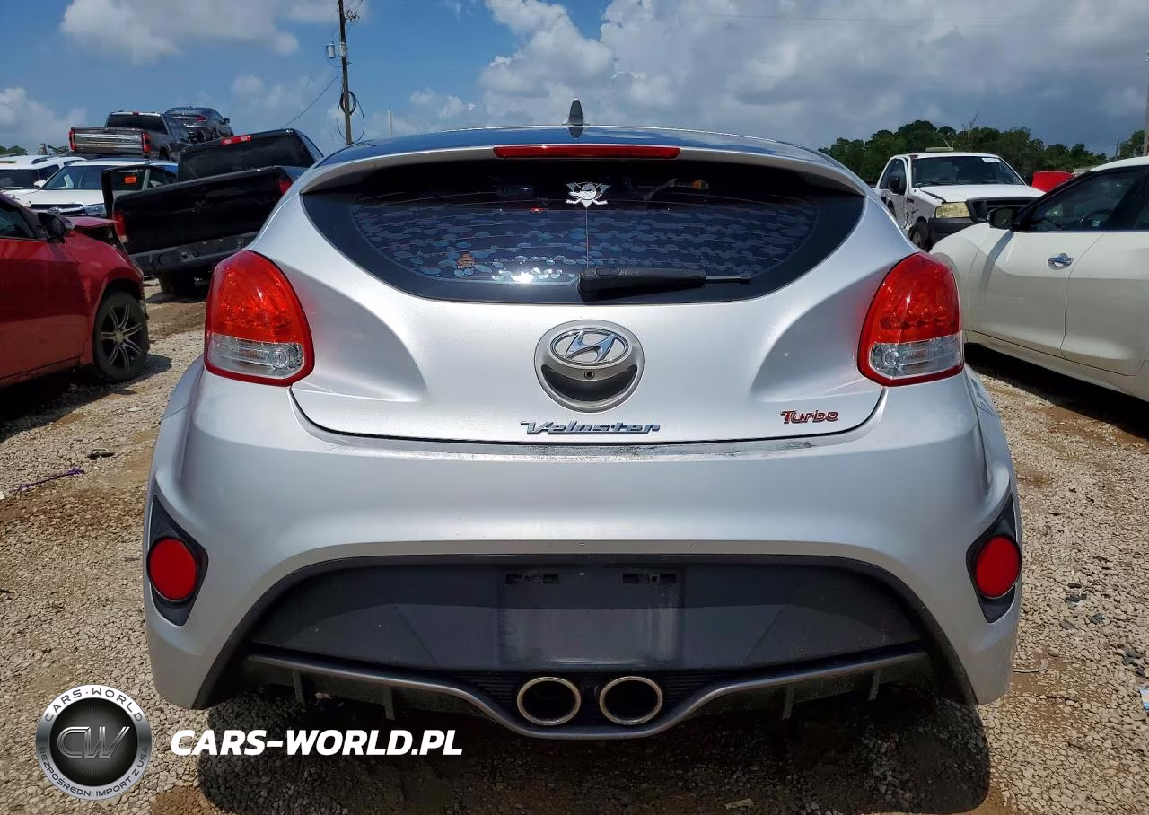 2016 Hyundai Veloster Turbo VIN:KMHTC6AE5GU263455 - 6