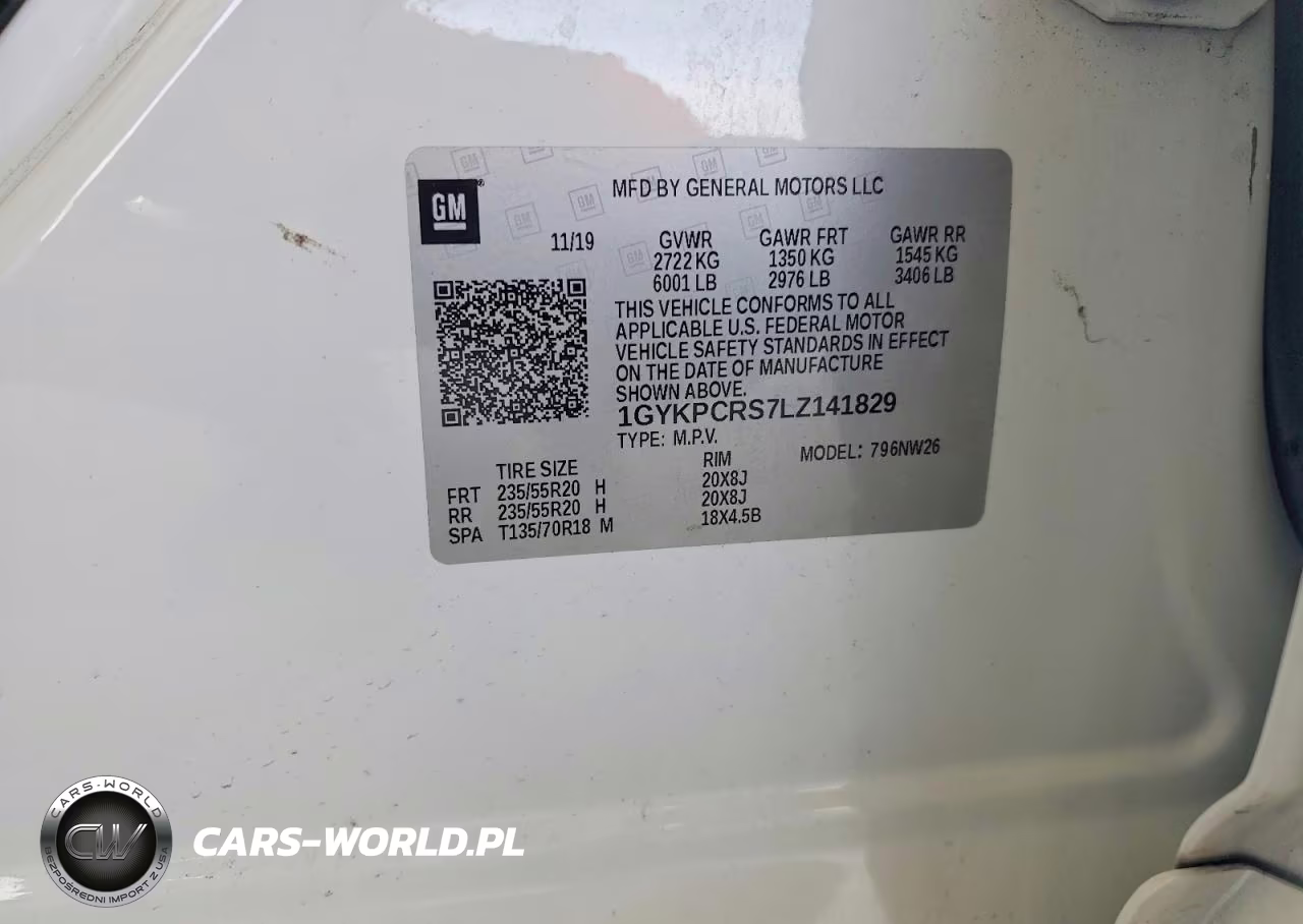 2020 Cadillac Xt6 Premium Luxury VIN:1GYKPCRS7LZ141829 - 12