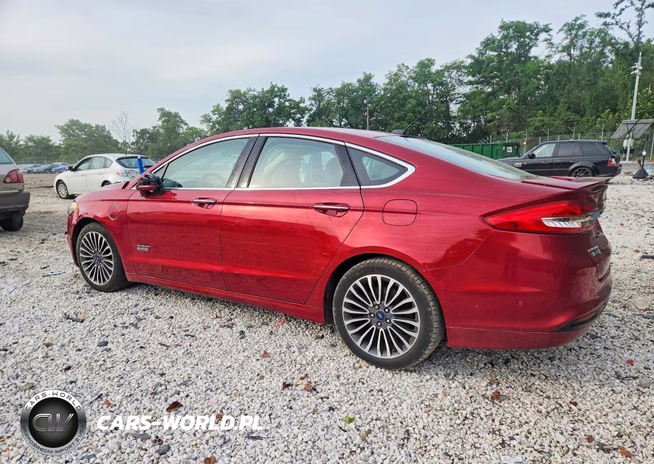 2017 Ford Fusion Titanium Phev VIN:3FA6P0SU9HR128244 - 2