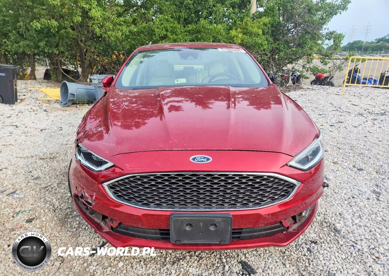 2017 Ford Fusion Titanium Phev VIN:3FA6P0SU9HR128244 - 5