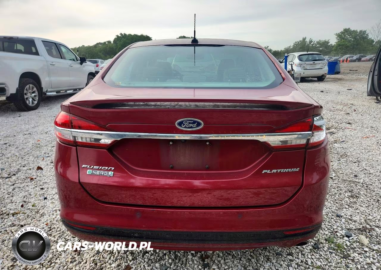 2017 Ford Fusion Titanium Phev VIN:3FA6P0SU9HR128244 - 6
