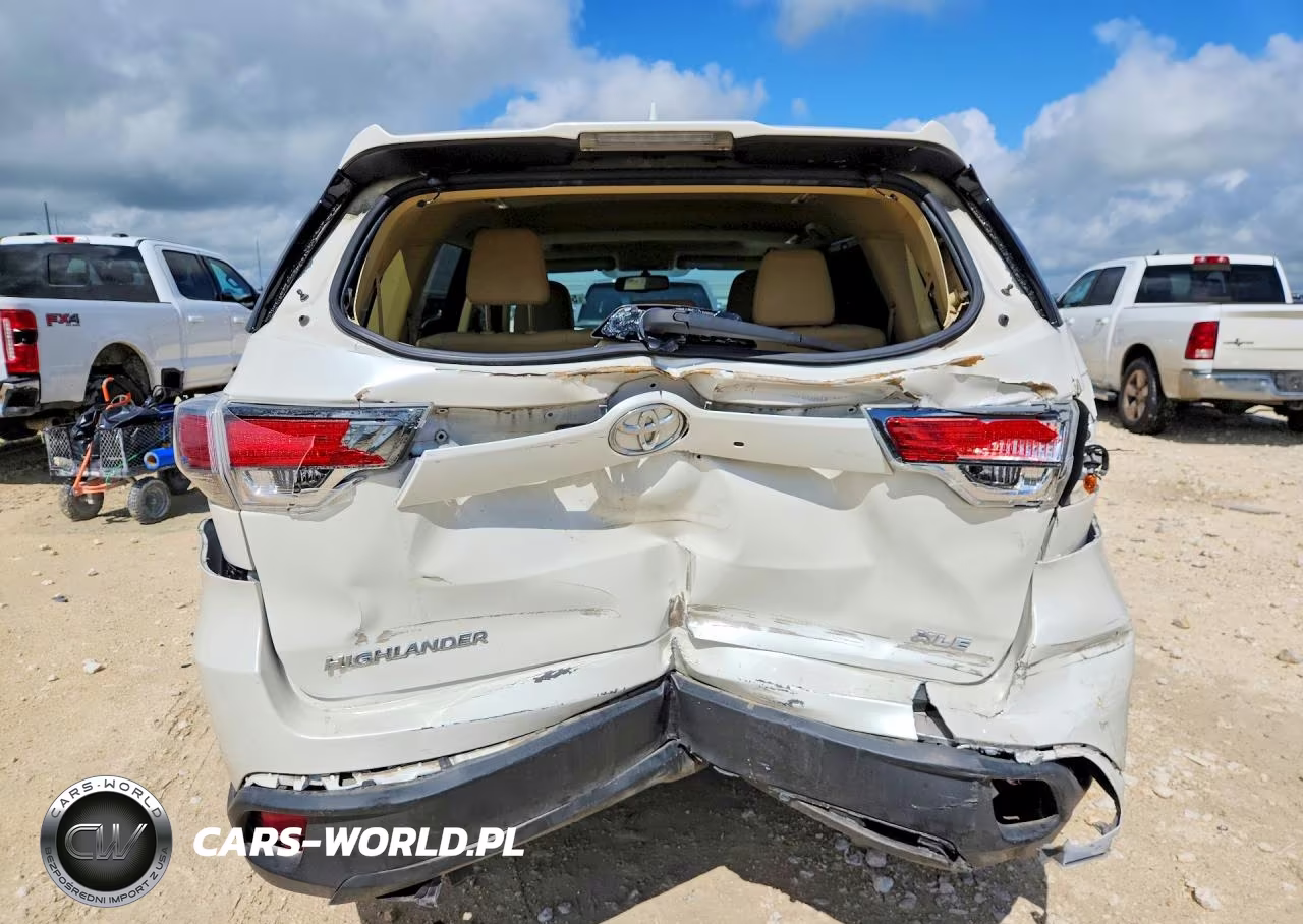 2015 Toyota Highlander Xle VIN:5TDKKRFH7FS054230 - 6