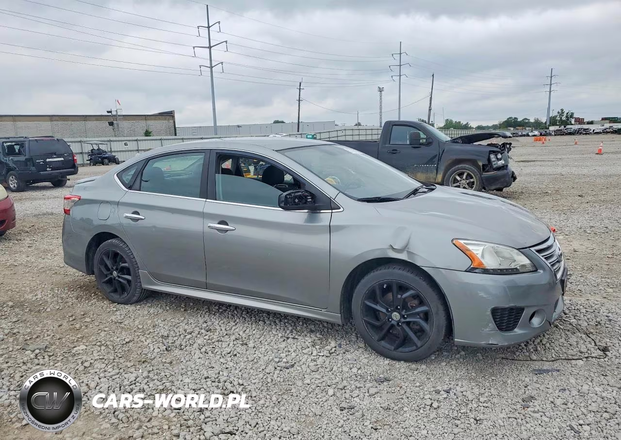 2013 Nissan Sentra S VIN:3N1AB7APXDL789143 - 4
