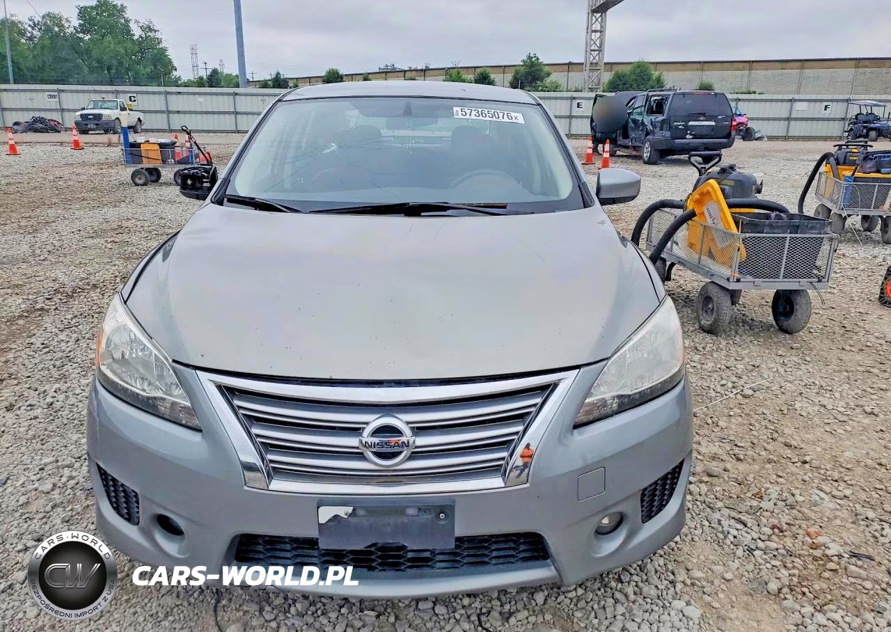 2013 Nissan Sentra S VIN:3N1AB7APXDL789143 - 5