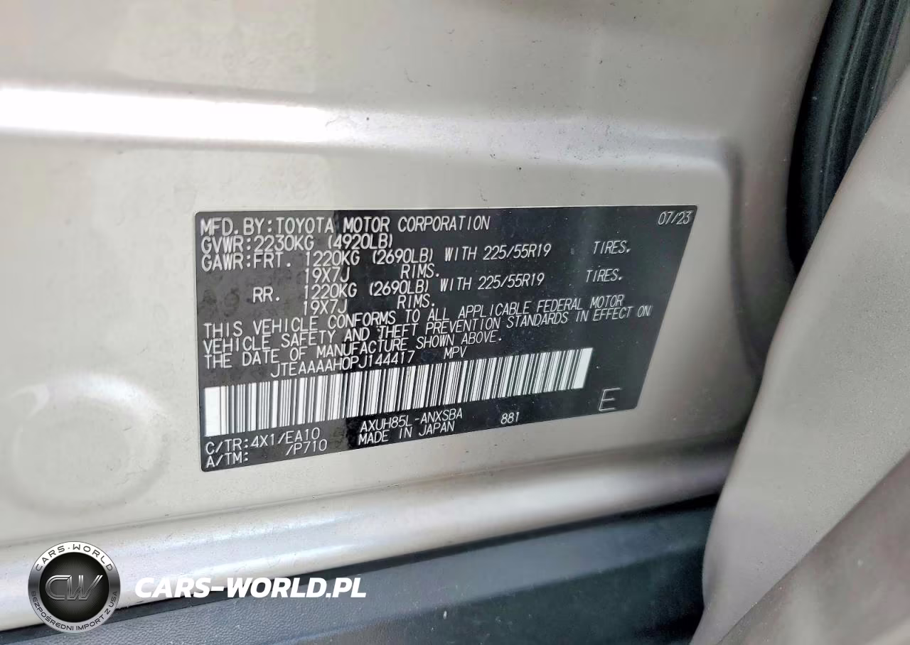 2023 Toyota Venza Limited VIN:JTEAAAAH0PJ144417 - 13