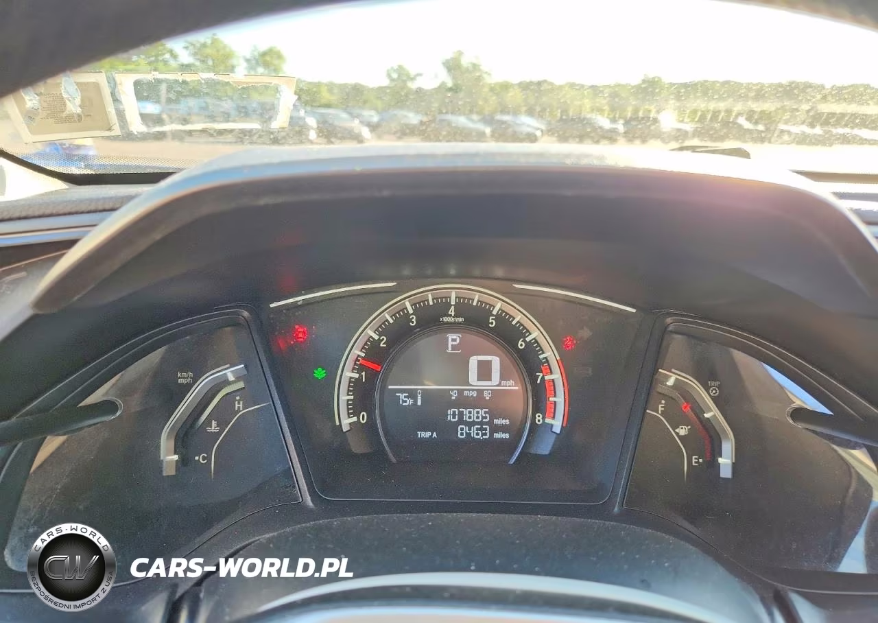 2017 Honda Civic Lx VIN:2HGFC2F58HH541774 - 9