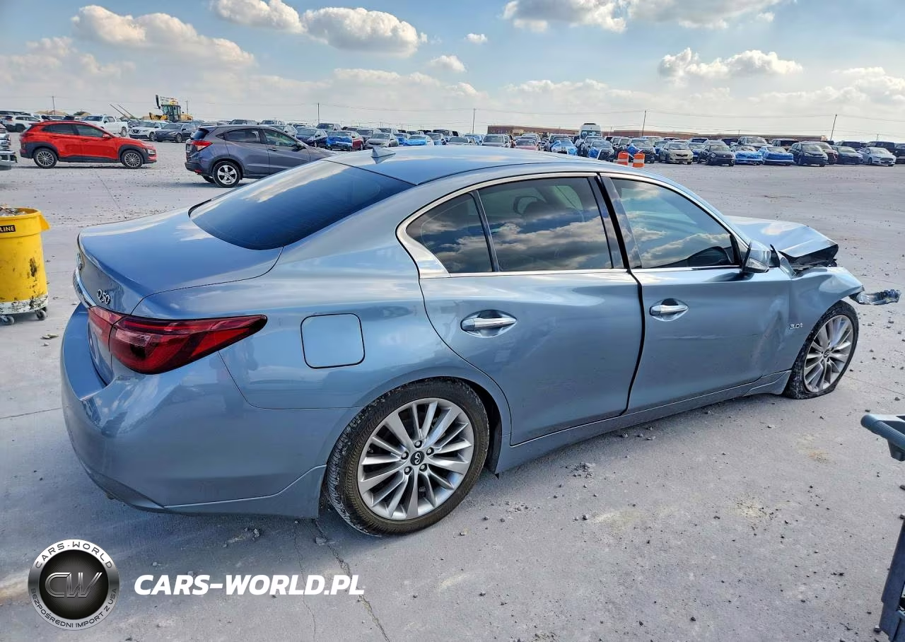 2019 Infiniti Q50 3.0T Luxe VIN:JN1EV7AP9KM515380 - 3