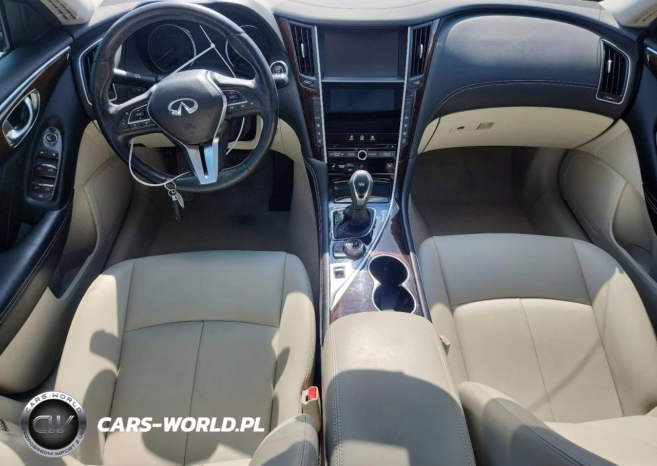 2019 Infiniti Q50 3.0T Luxe VIN:JN1EV7AP9KM515380 - 8