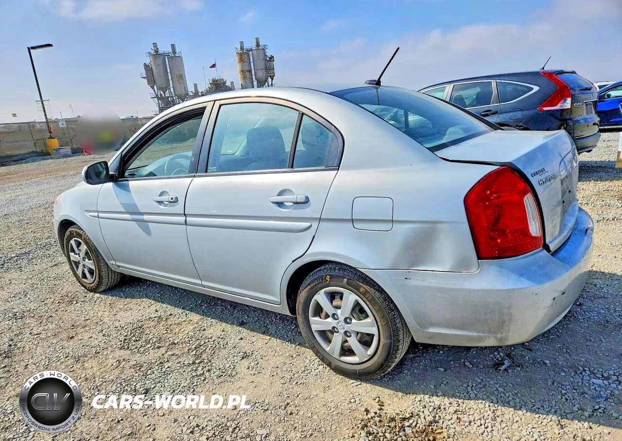 2010 Hyundai Accent Gls VIN:KMHCN4AC8AU454940 - 2