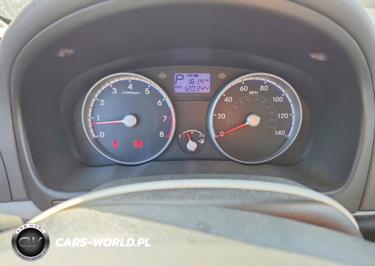 2010 Hyundai Accent Gls VIN:KMHCN4AC8AU454940 - 9