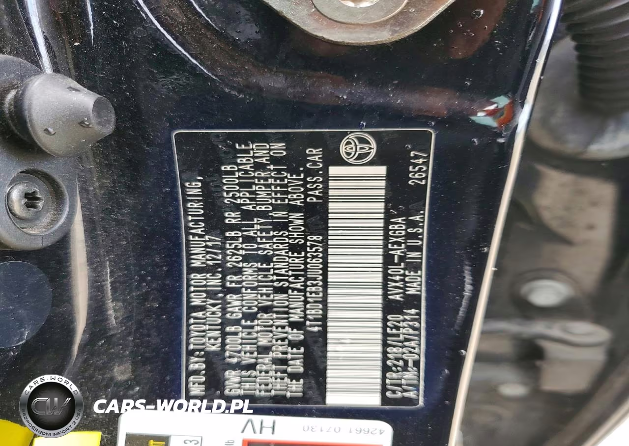 2018 Toyota Avalon Hybrid Xle Premium VIN:4T1BD1EB3JU063578 - 12