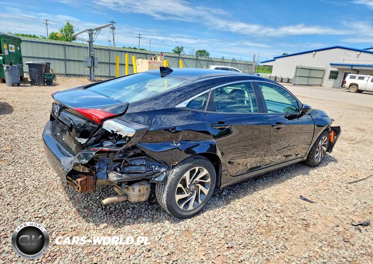 2018 Honda Civic Ex VIN:2HGFC2F79JH514543 - 3