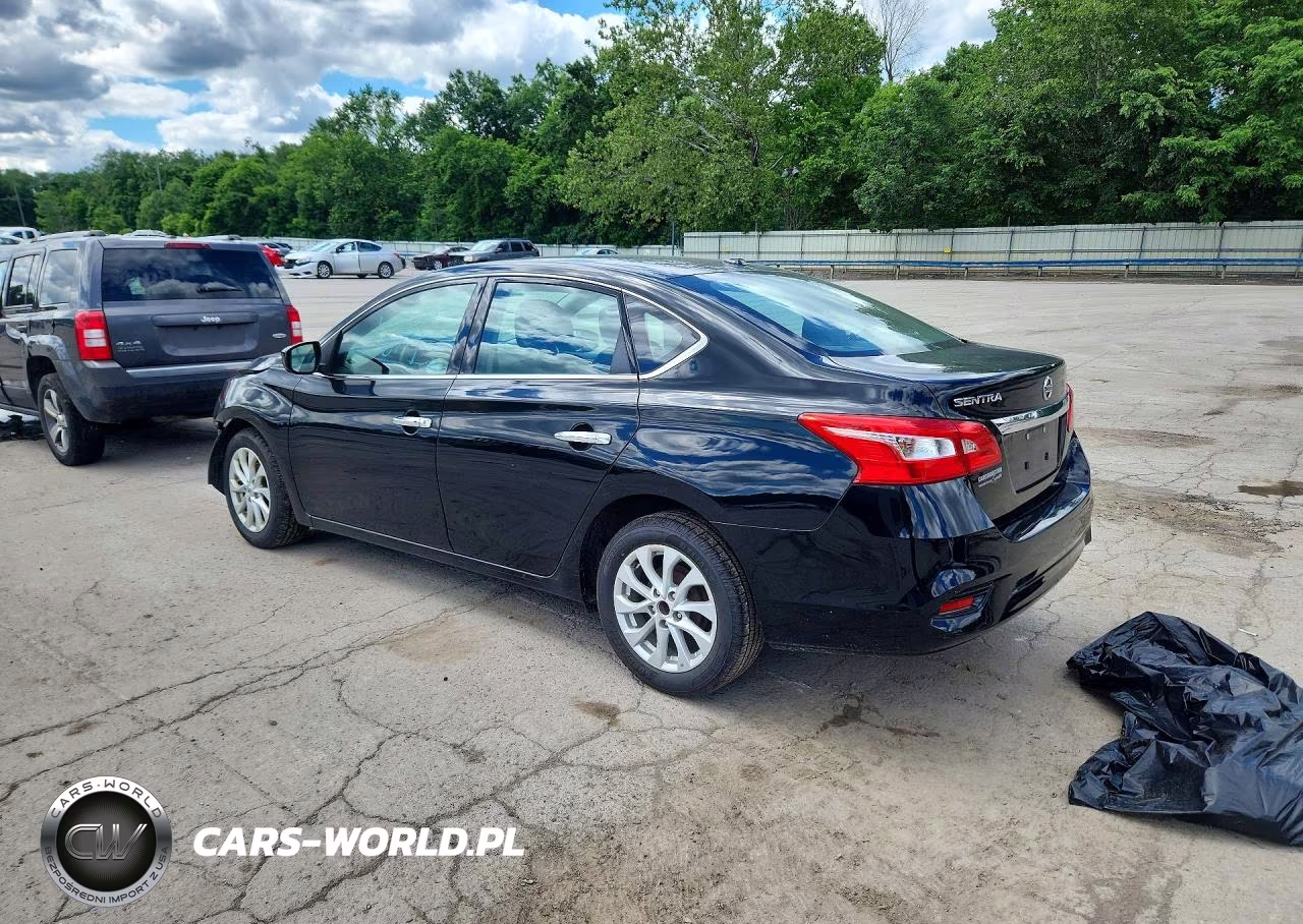2019 Nissan Sentra Sv VIN:3N1AB7AP5KY287222 - 2