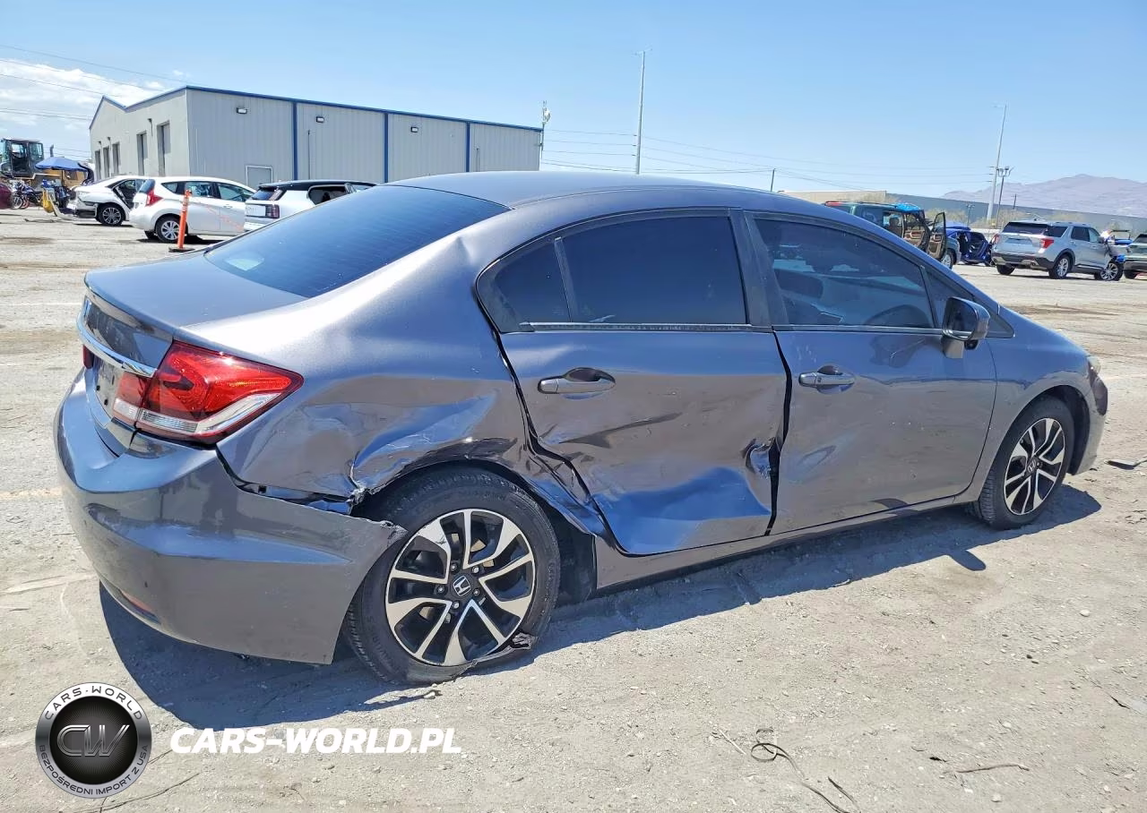 2014 Honda Civic Ex VIN:19XFB2F85EE056768 - 3