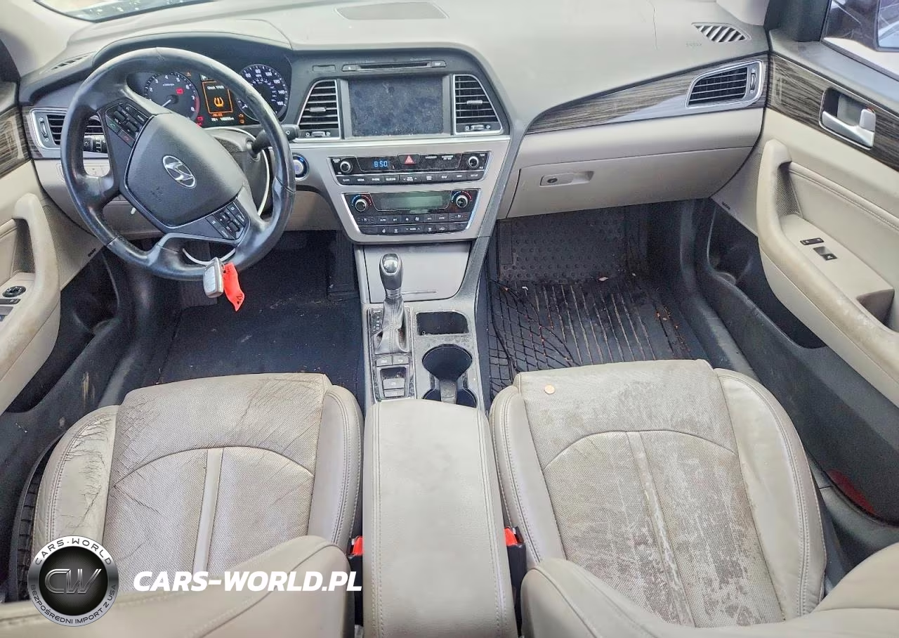 2015 Hyundai Sonata Limited VIN:5NPE34AF4FH076162 - 8
