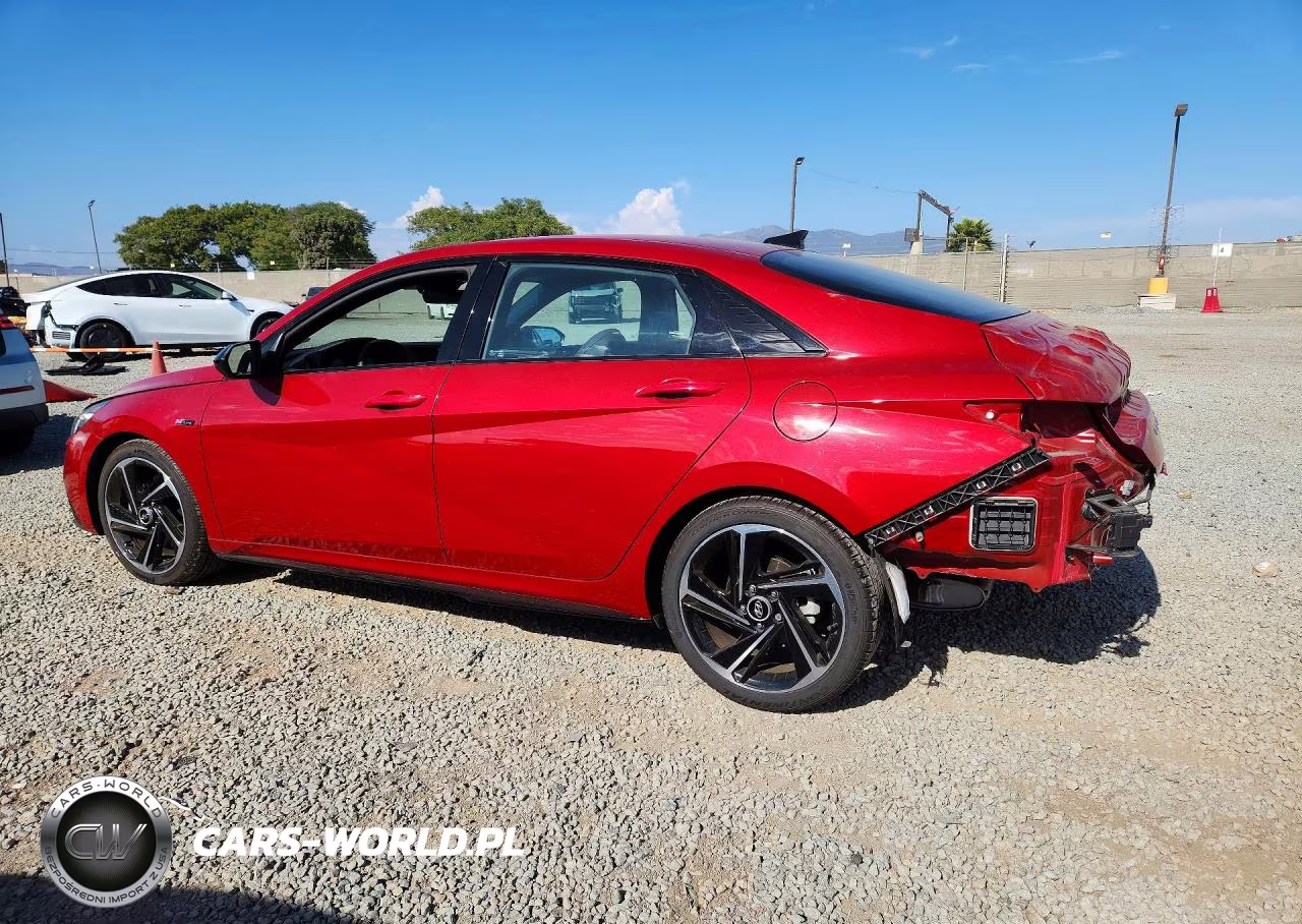 2023 Hyundai Elantra N Line VIN:KMHLR4AF7PU380675 - 2