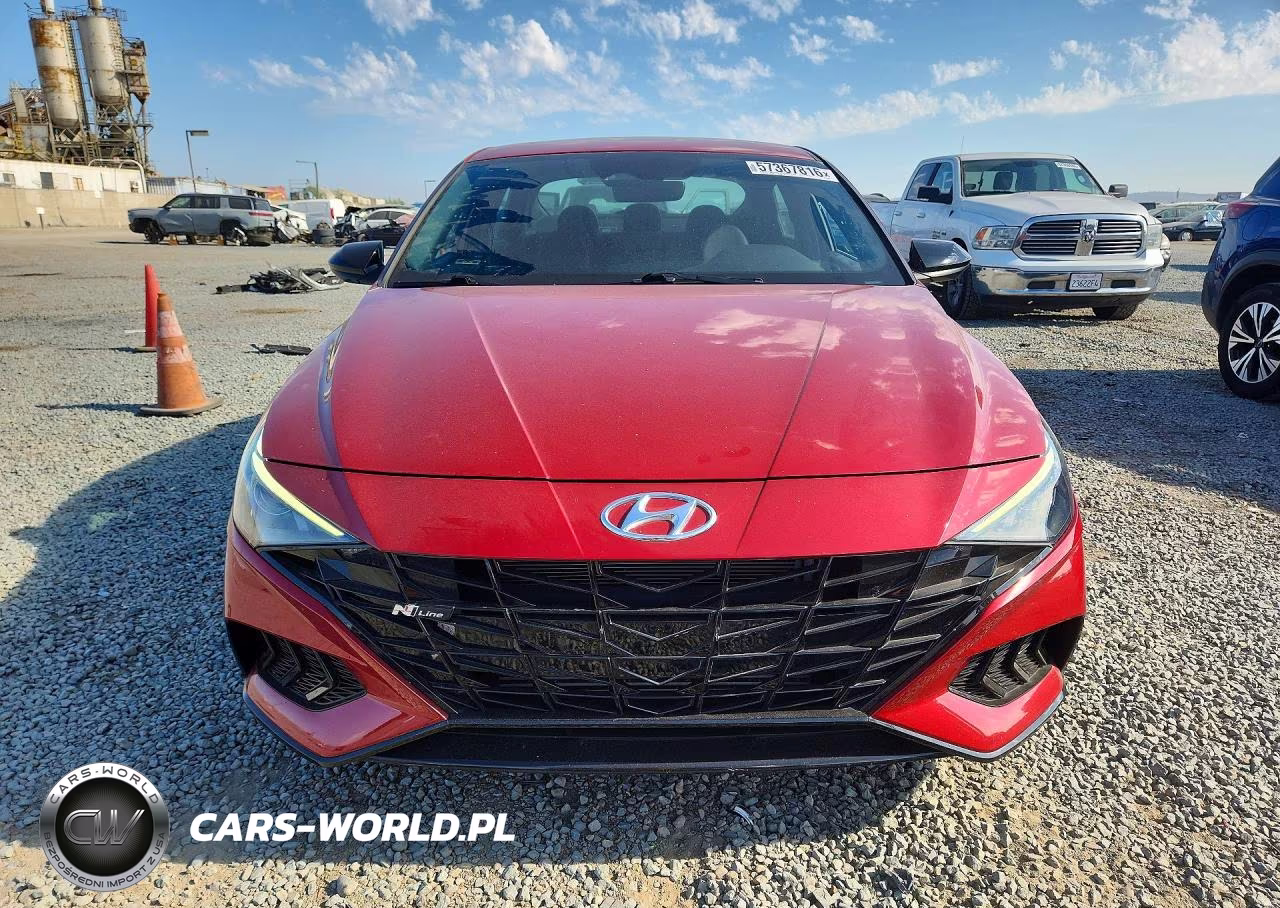 2023 Hyundai Elantra N Line VIN:KMHLR4AF7PU380675 - 5