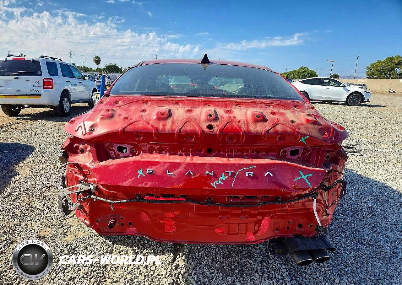 2023 Hyundai Elantra N Line VIN:KMHLR4AF7PU380675 - 6