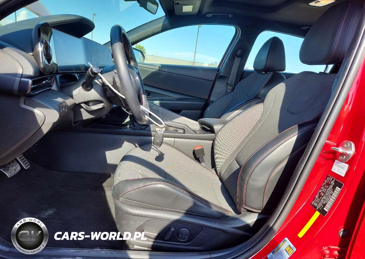 2023 Hyundai Elantra N Line VIN:KMHLR4AF7PU380675 - 7