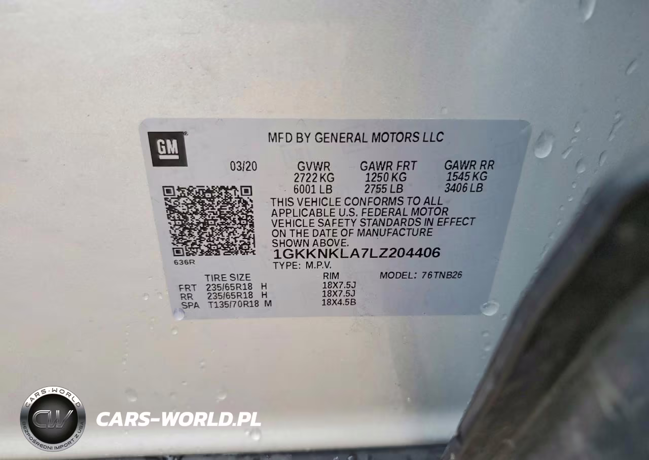 2020 GMC Acadia Sle VIN:1GKKNKLA7LZ204406 - 13