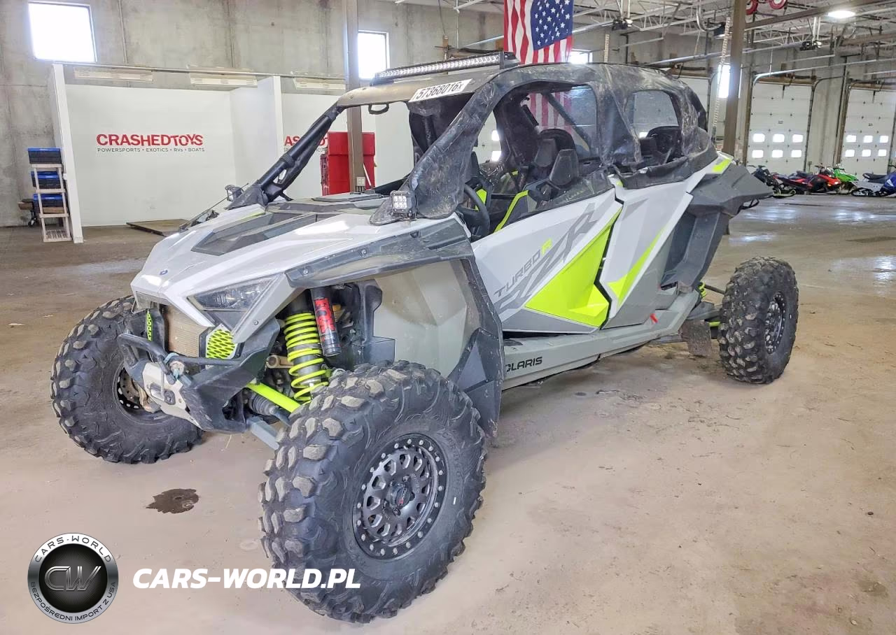 2022 Pols Rzr Turbo R 4 Utility Vehicle VIN:3NSG4L923NG621596 - 2