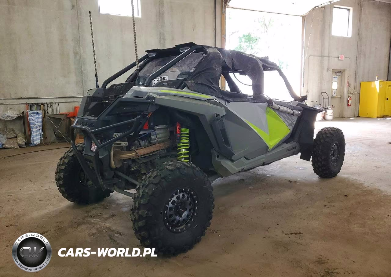 2022 Pols Rzr Turbo R 4 Utility Vehicle VIN:3NSG4L923NG621596 - 4