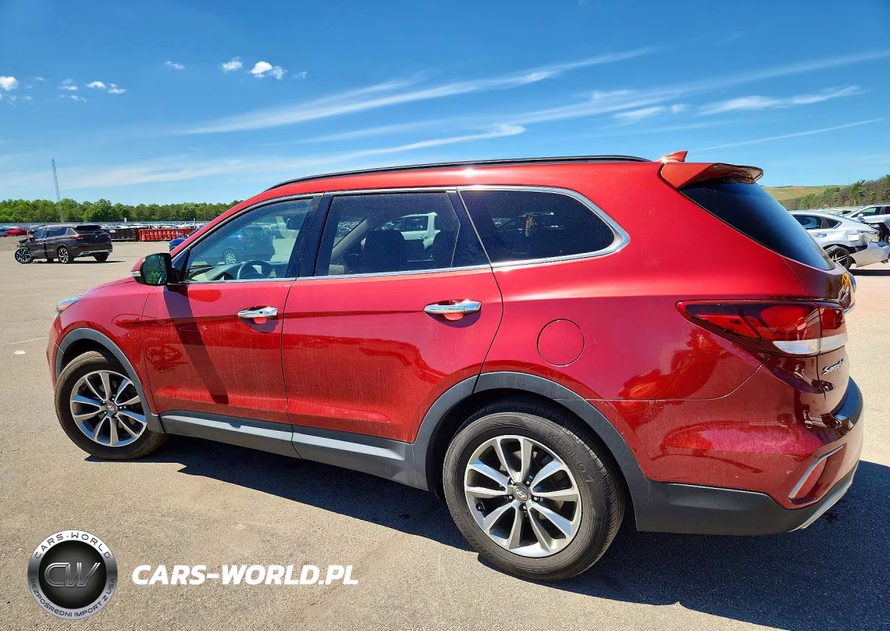 2017 Hyundai Santa Fe Se VIN:KM8SN4HF7HU235358 - 2