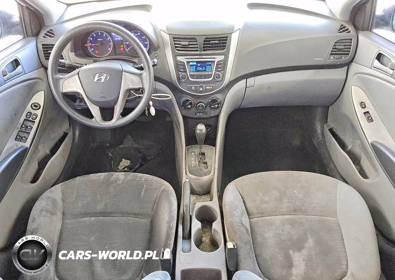 2015 Hyundai Accent Gls VIN:KMHCT4AE9FU860546 - 8
