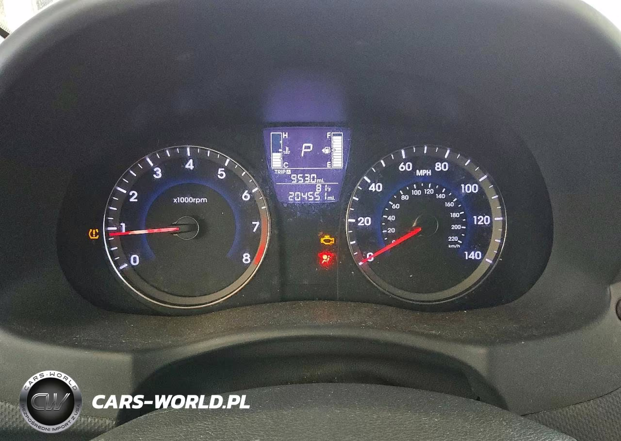2015 Hyundai Accent Gls VIN:KMHCT4AE9FU860546 - 9
