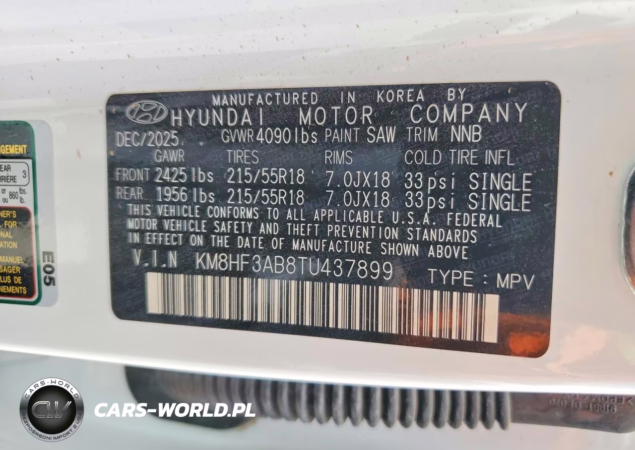 2026 Hyundai Kona Sel Sport VIN:KM8HF3AB8TU437899 - 14