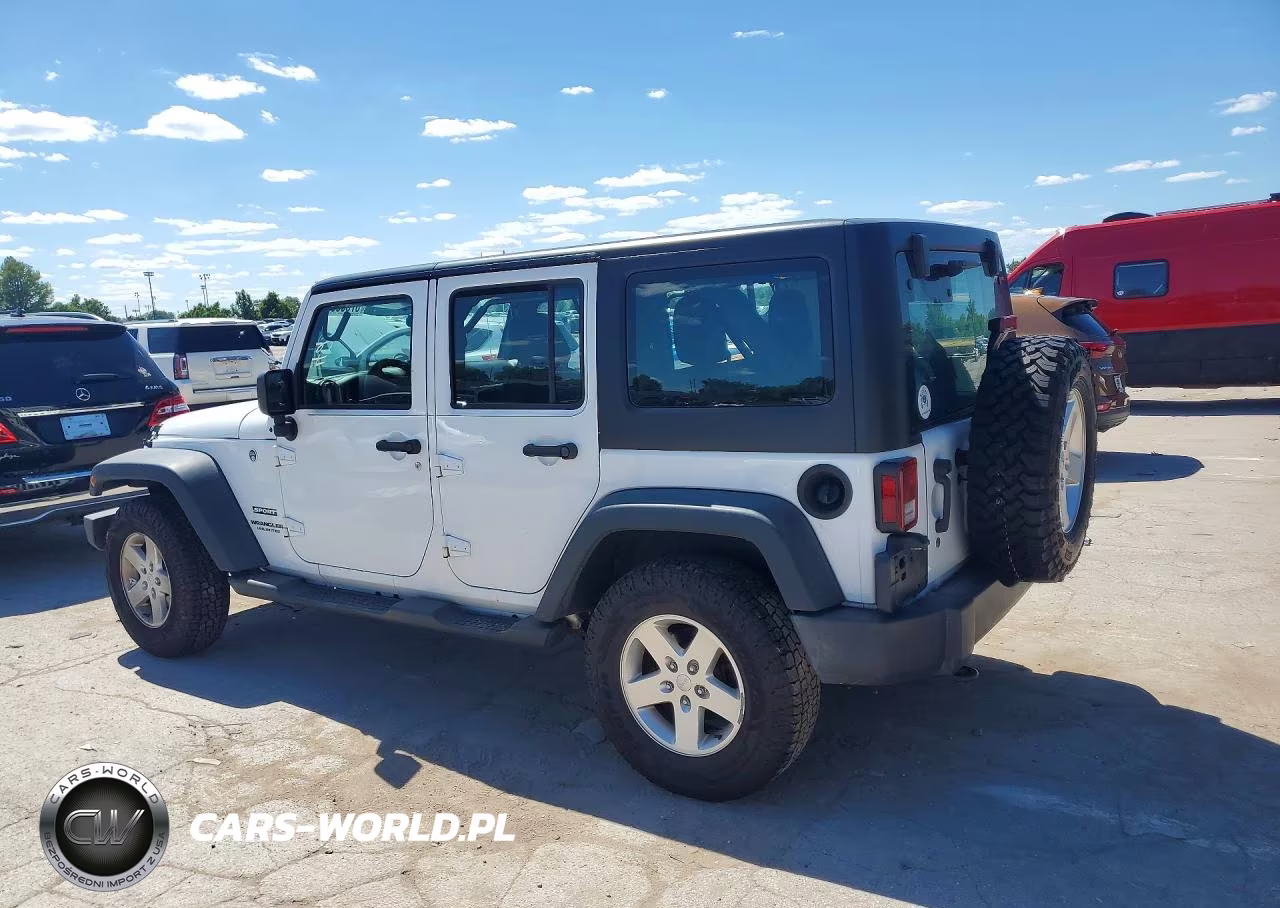 2016 Jeep Wrangler Unlimited Sport VIN:1C4BJWDG3GL170989 - 2