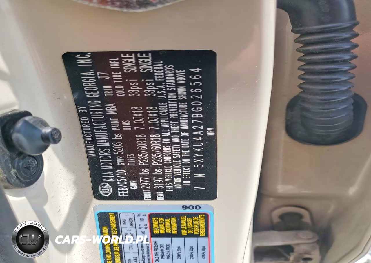2011 Kia Sorento Ex VIN:5XYKU4A27BG026564 - 12