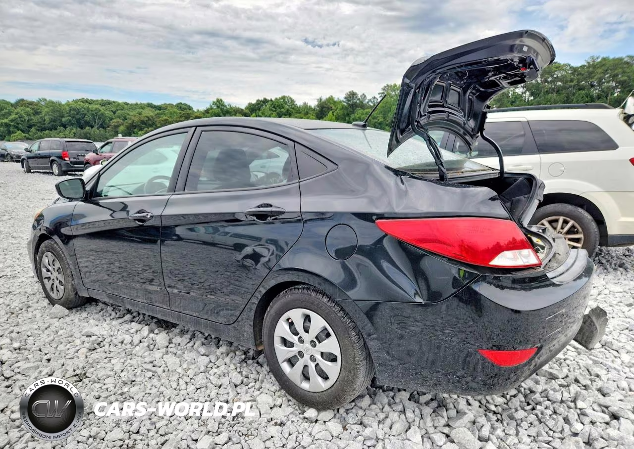 2017 Hyundai Accent Se VIN:KMHCT4AE7HU381450 - 2