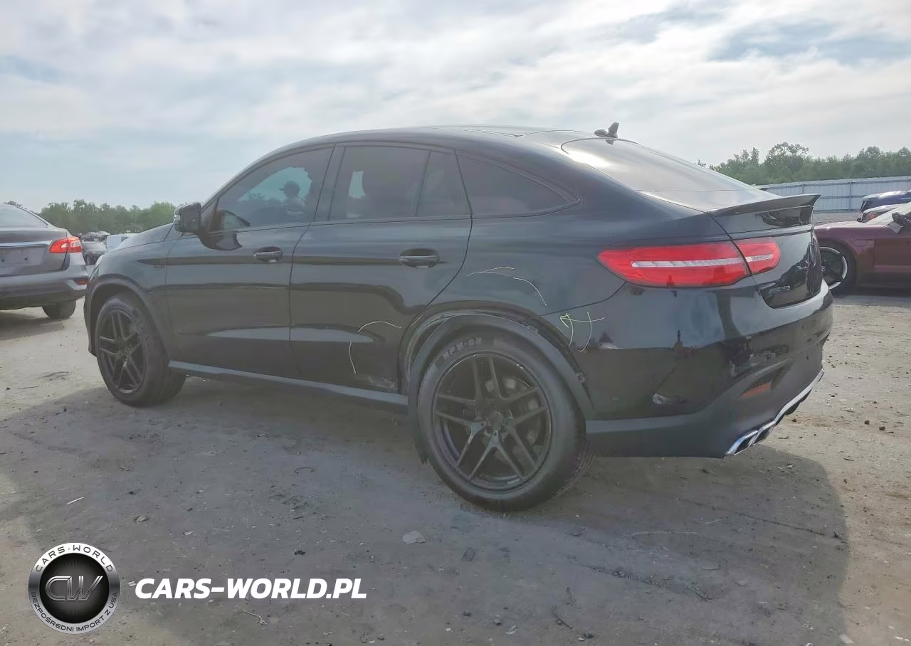 2017 Mercedes-Benz Gle Coupe 43 Amg VIN:4JGED6EB9HA083498 - 2