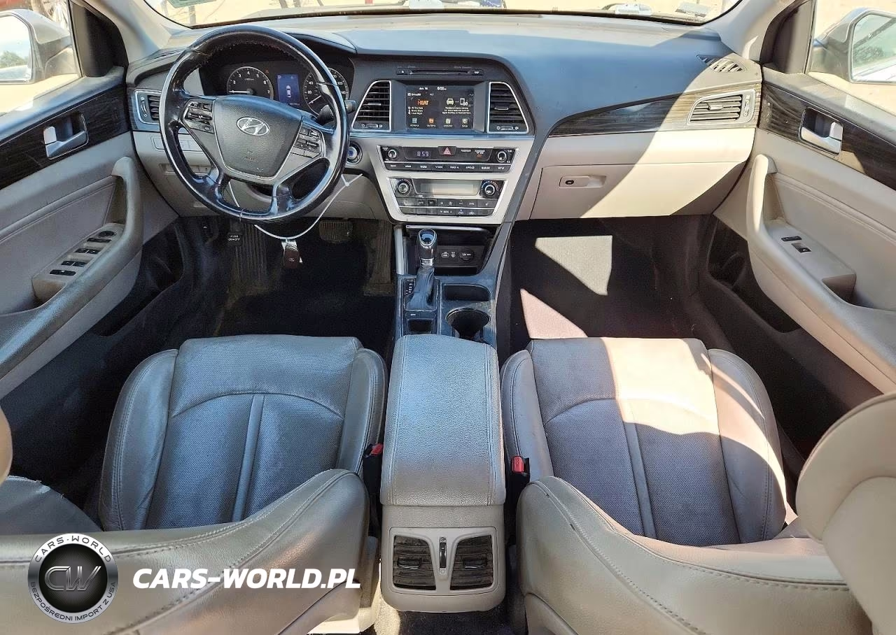 2017 Hyundai Sonata Limited VIN:5NPE34AF8HH536023 - 8