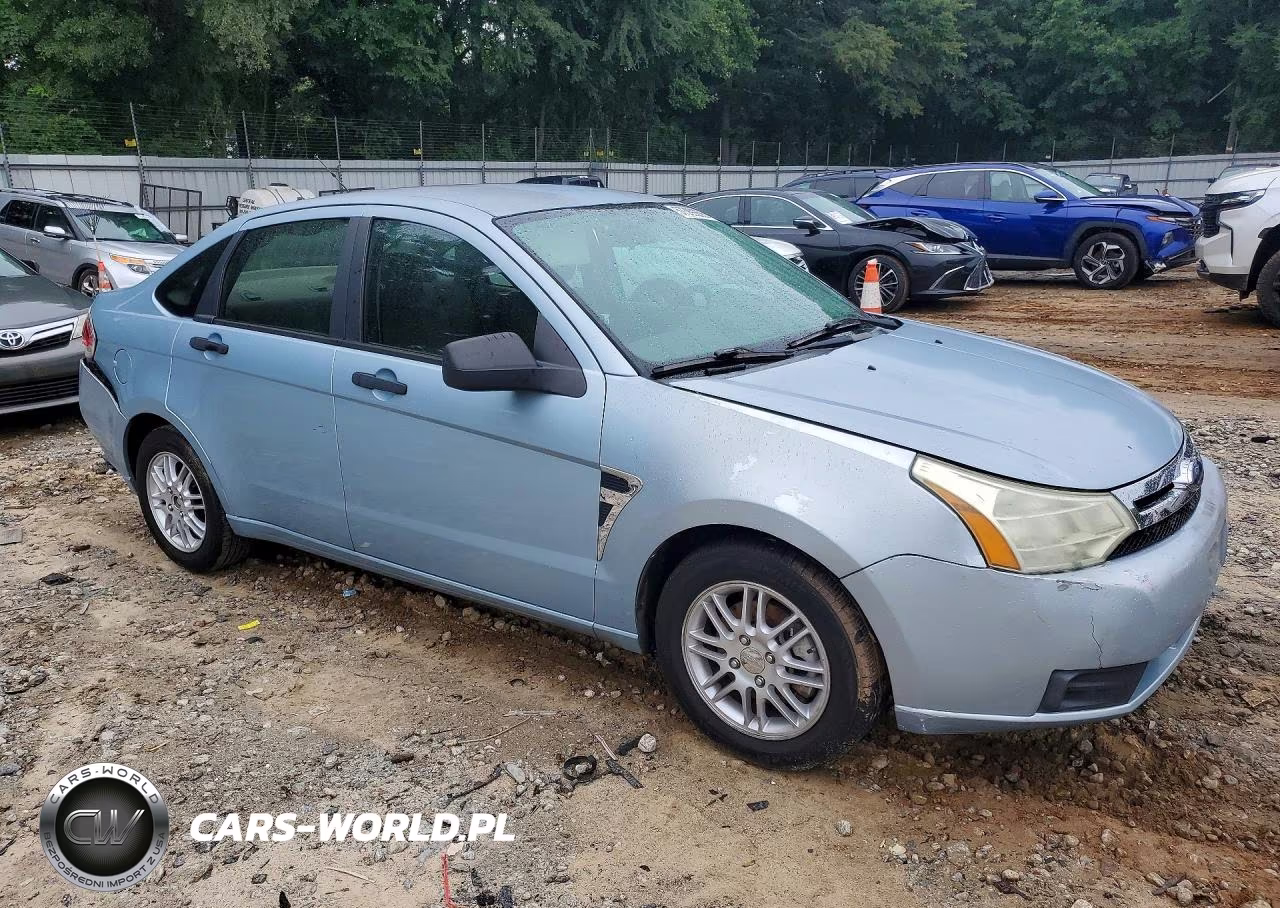 2008 Ford Focus Se VIN:1FAHP35N38W122581 - 4