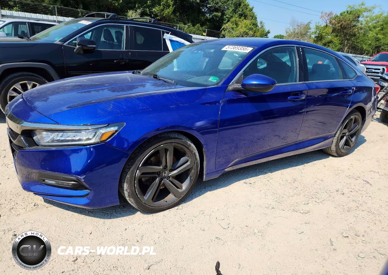 2018 Honda Accord Sport VIN:1HGCV1F39JA140793 - 1