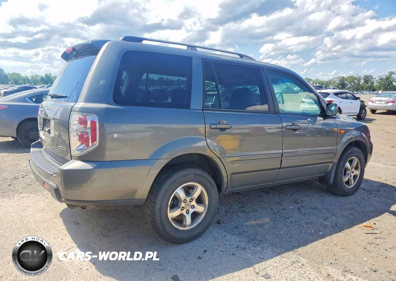 2007 Honda Pilot Exl VIN:5FNYF18707B023475 - 3