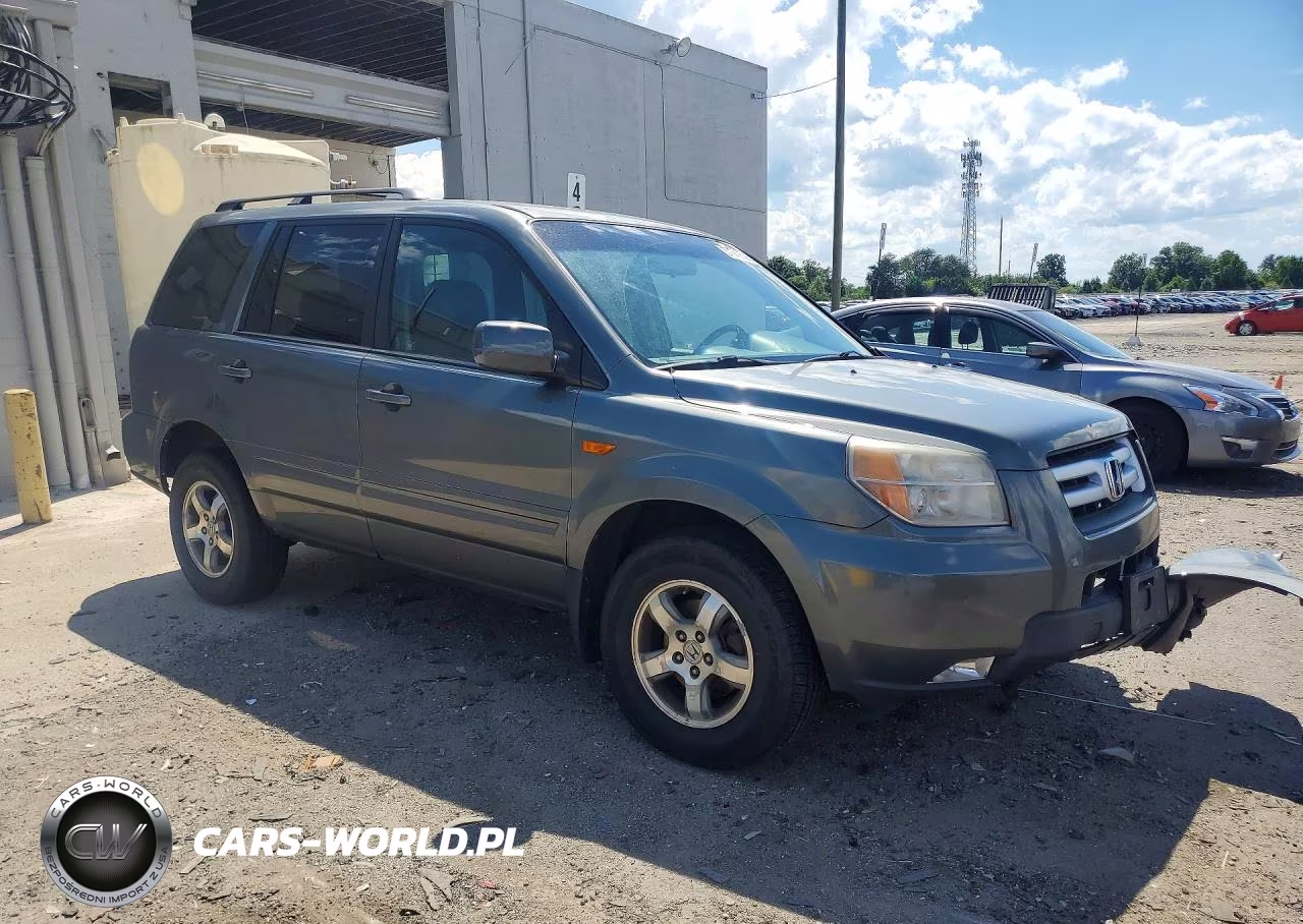 2007 Honda Pilot Exl VIN:5FNYF18707B023475 - 4