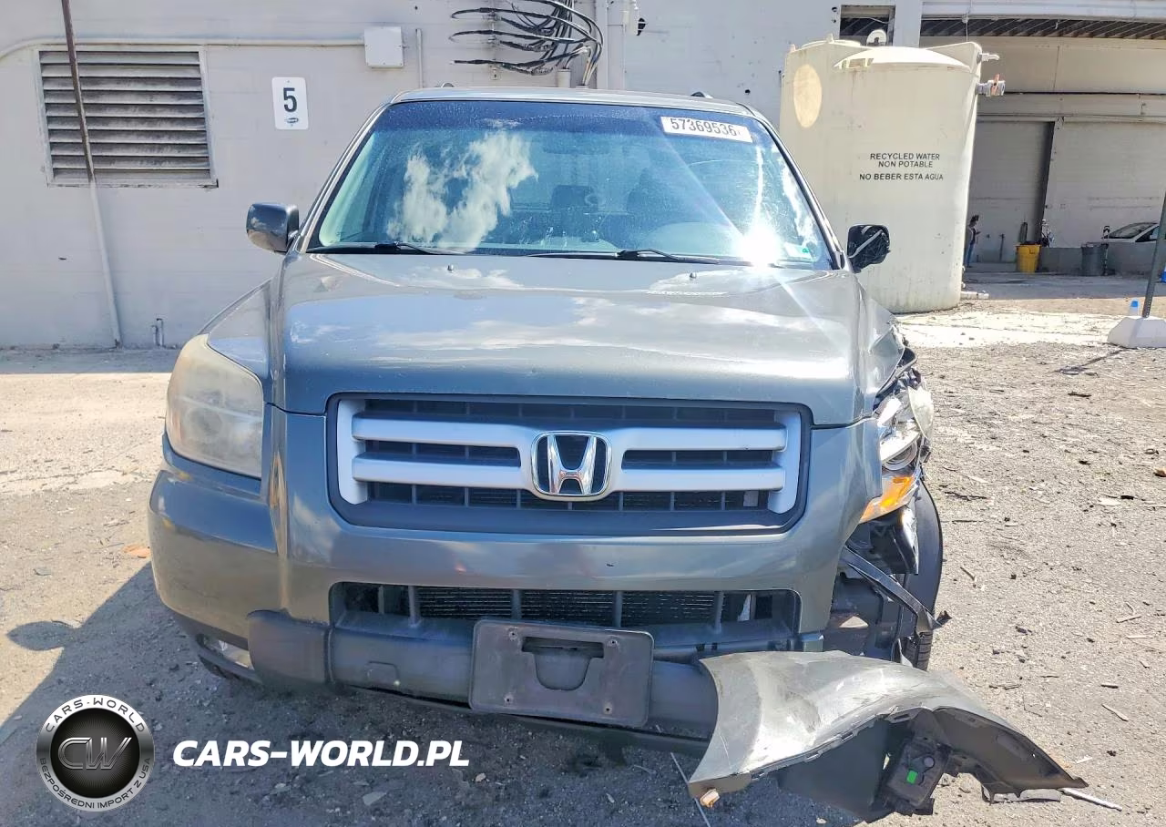 2007 Honda Pilot Exl VIN:5FNYF18707B023475 - 5