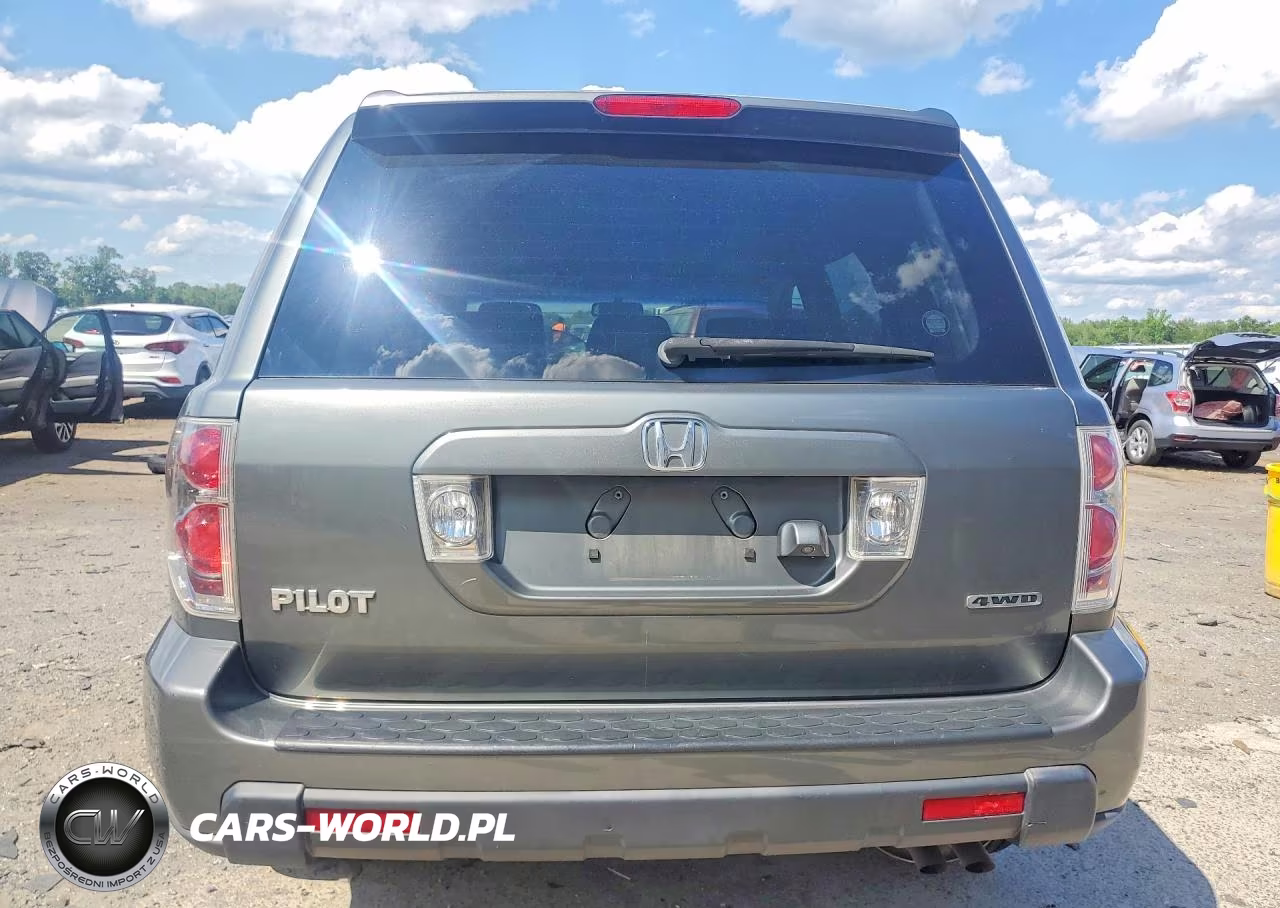 2007 Honda Pilot Exl VIN:5FNYF18707B023475 - 6