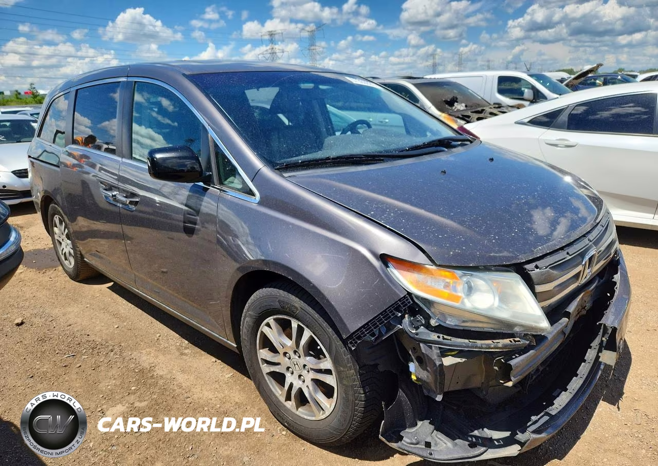 2012 Honda Odyssey Exl VIN:5FNRL5H61CB076014 - 4